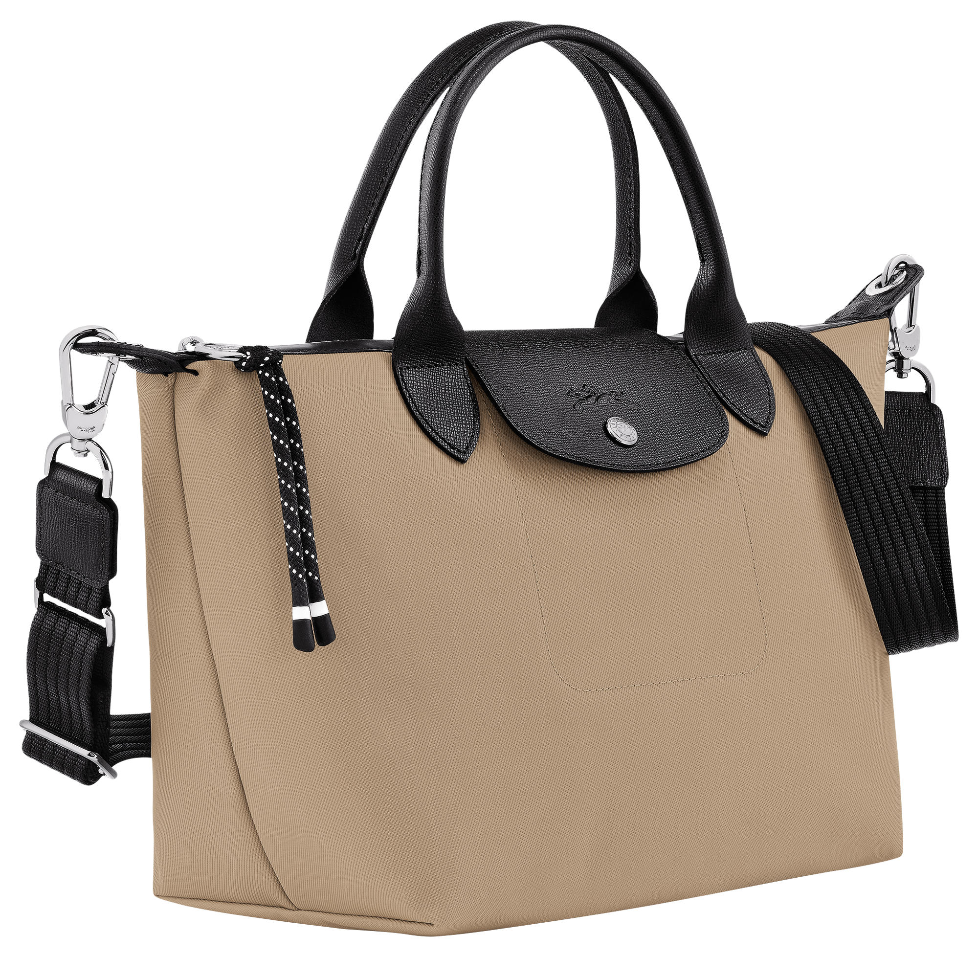 Le Pliage Energy S Handbag / Khaki - Recycled canvas - Image 9