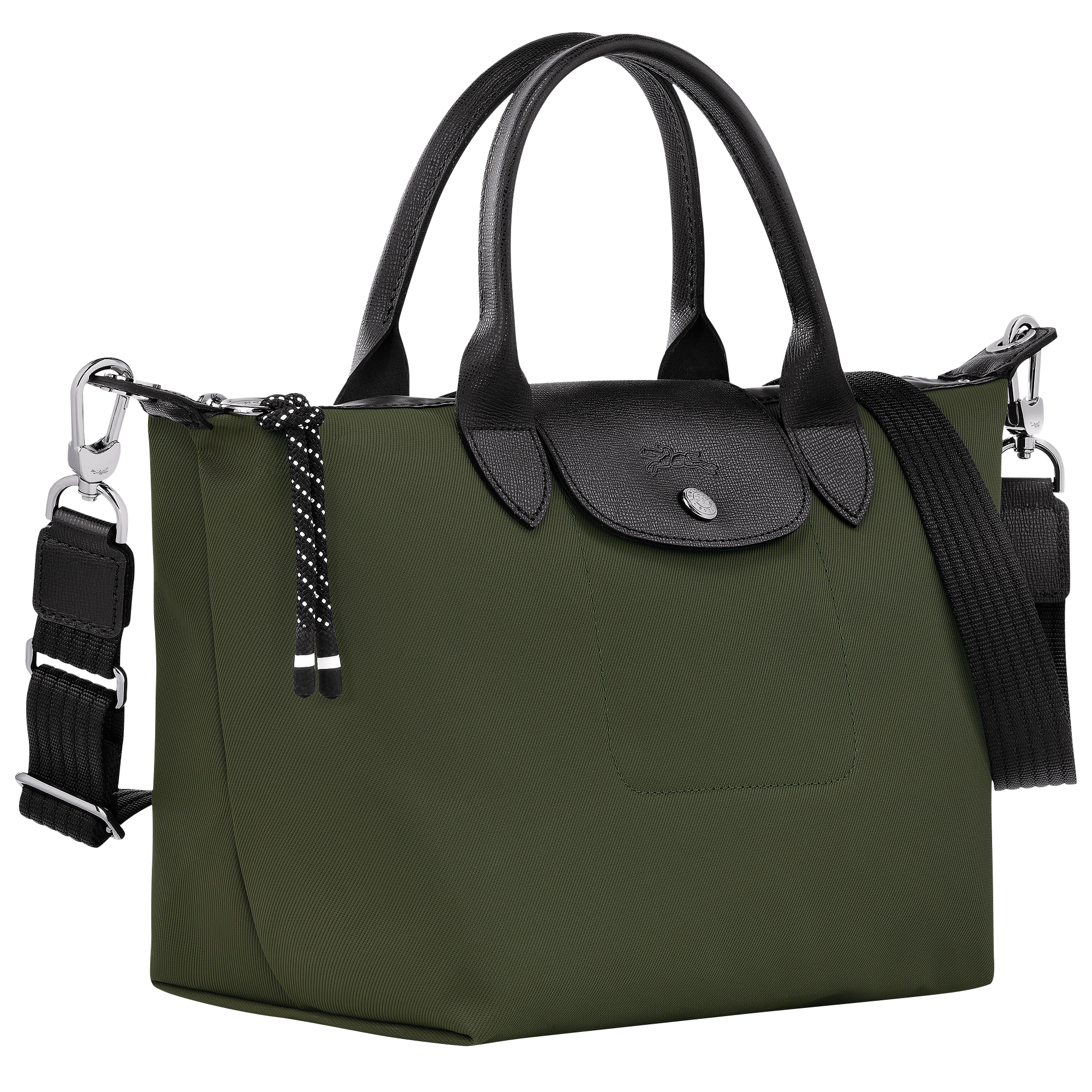 Le Pliage Energy S Handbag / Khaki - Recycled canvas - Image 3