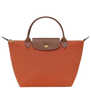 Le Pliage Original S Handbag / Brick - Recycled canvas