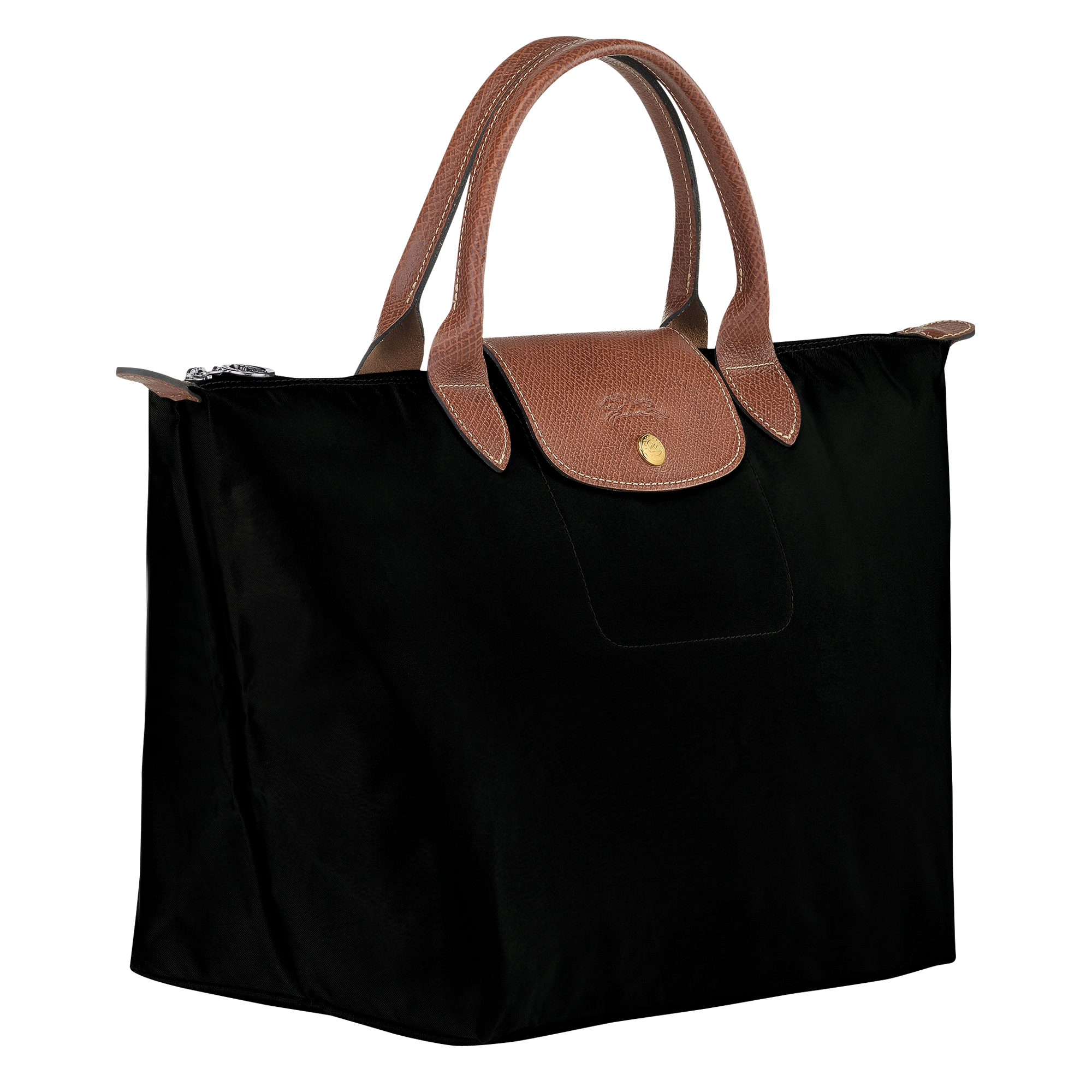 Le Pliage Original M Handbag / Fawn - Recycled canvas - Image 42