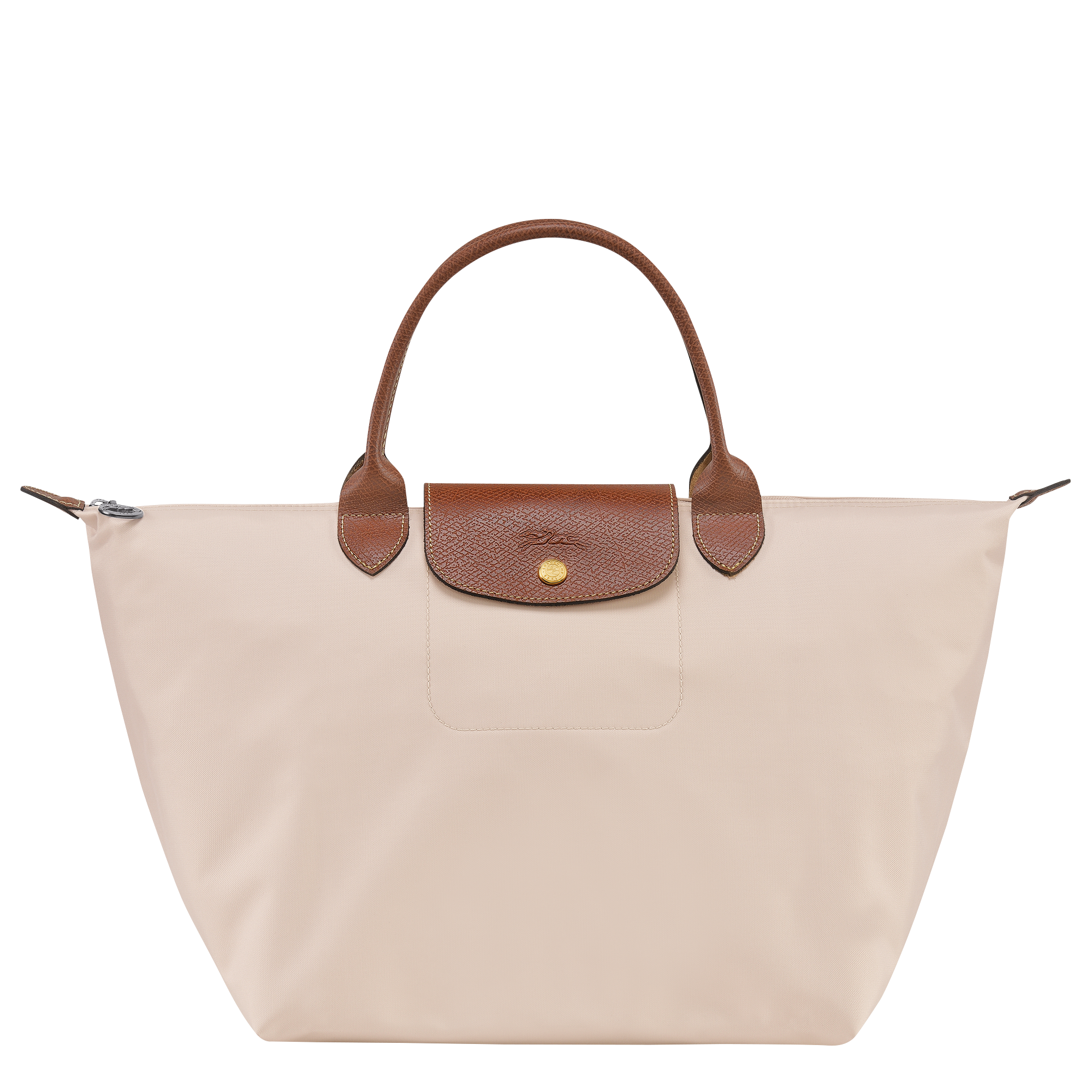 Le Pliage Original M Handbag / Fawn - Recycled canvas - Image 8