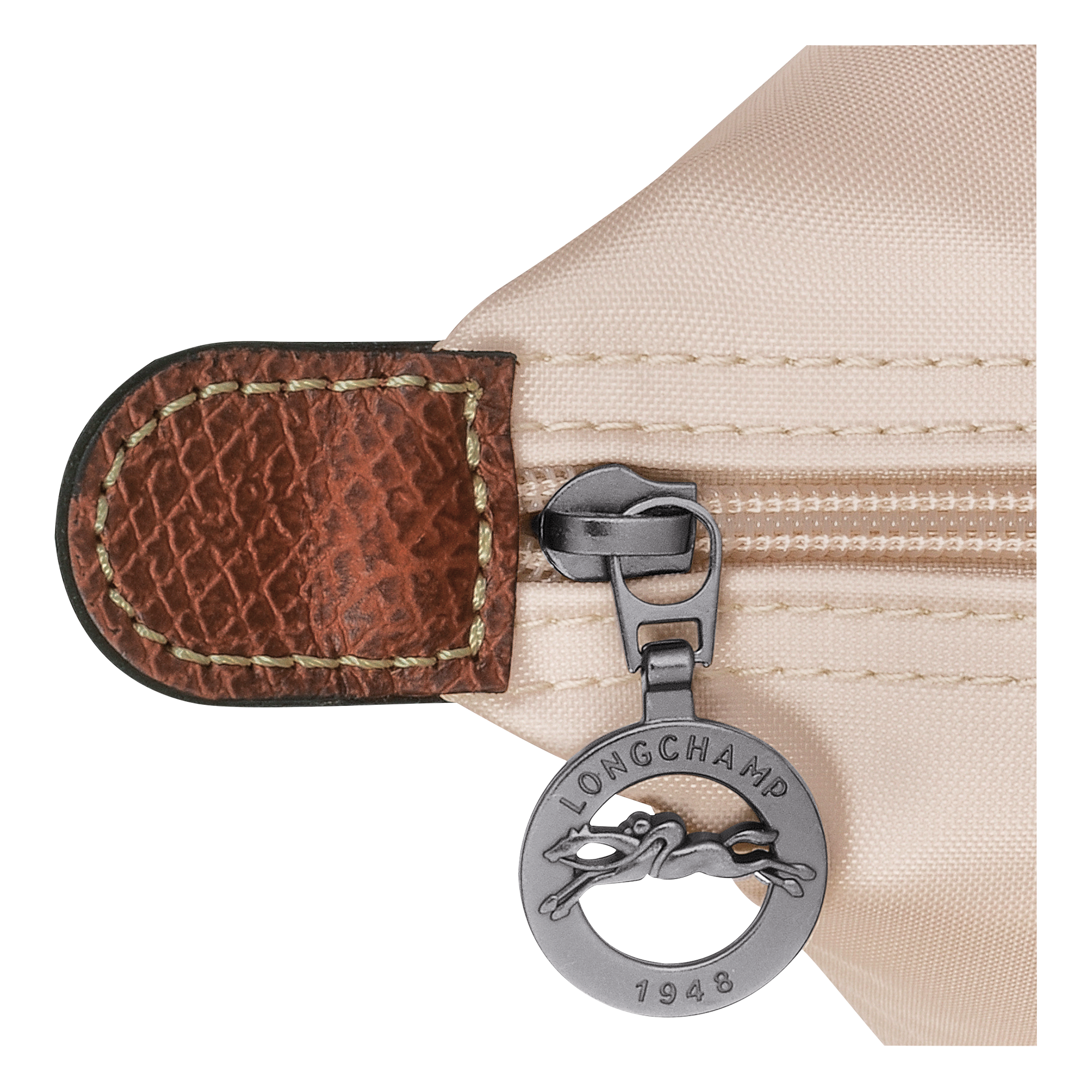 Le Pliage Original M Handbag / Fawn - Recycled canvas - Image 13