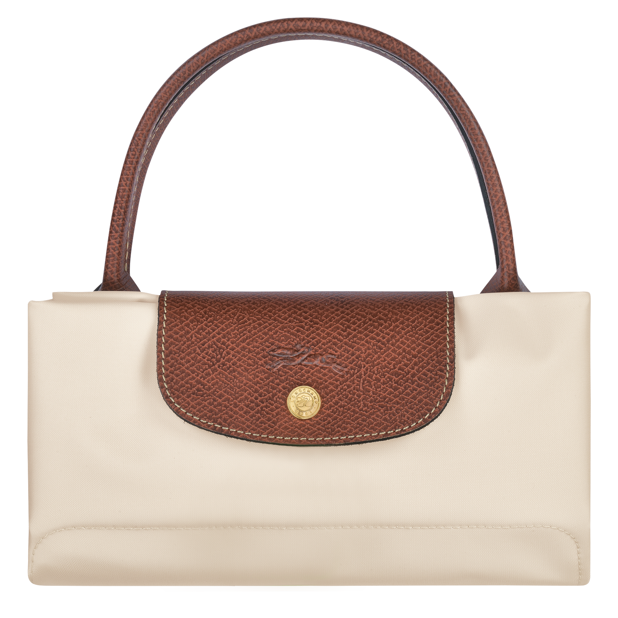Le Pliage Original M Handbag / Fawn - Recycled canvas - Image 14