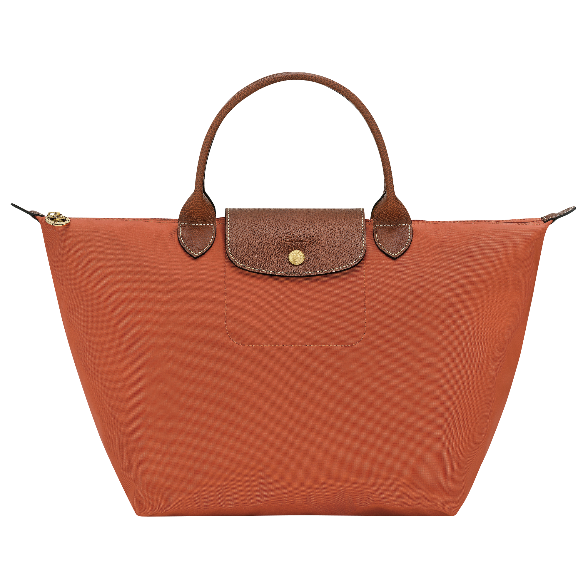 Le Pliage Original M Handbag / Fawn - Recycled canvas - Image 46