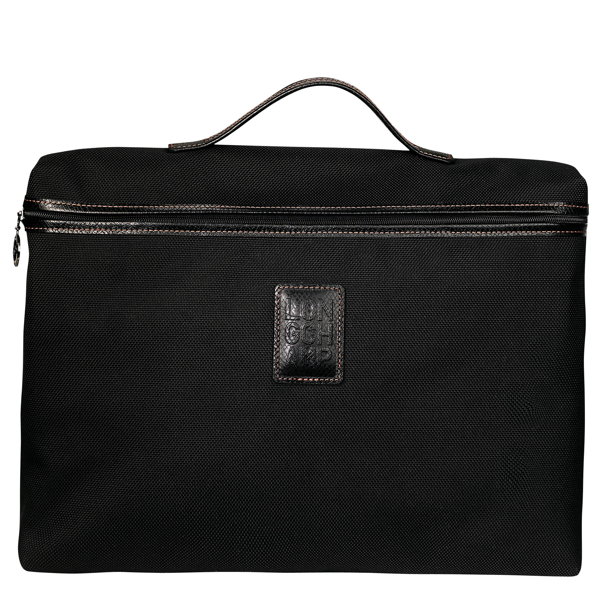 Boxford S Briefcase / Black - Recycled canvas