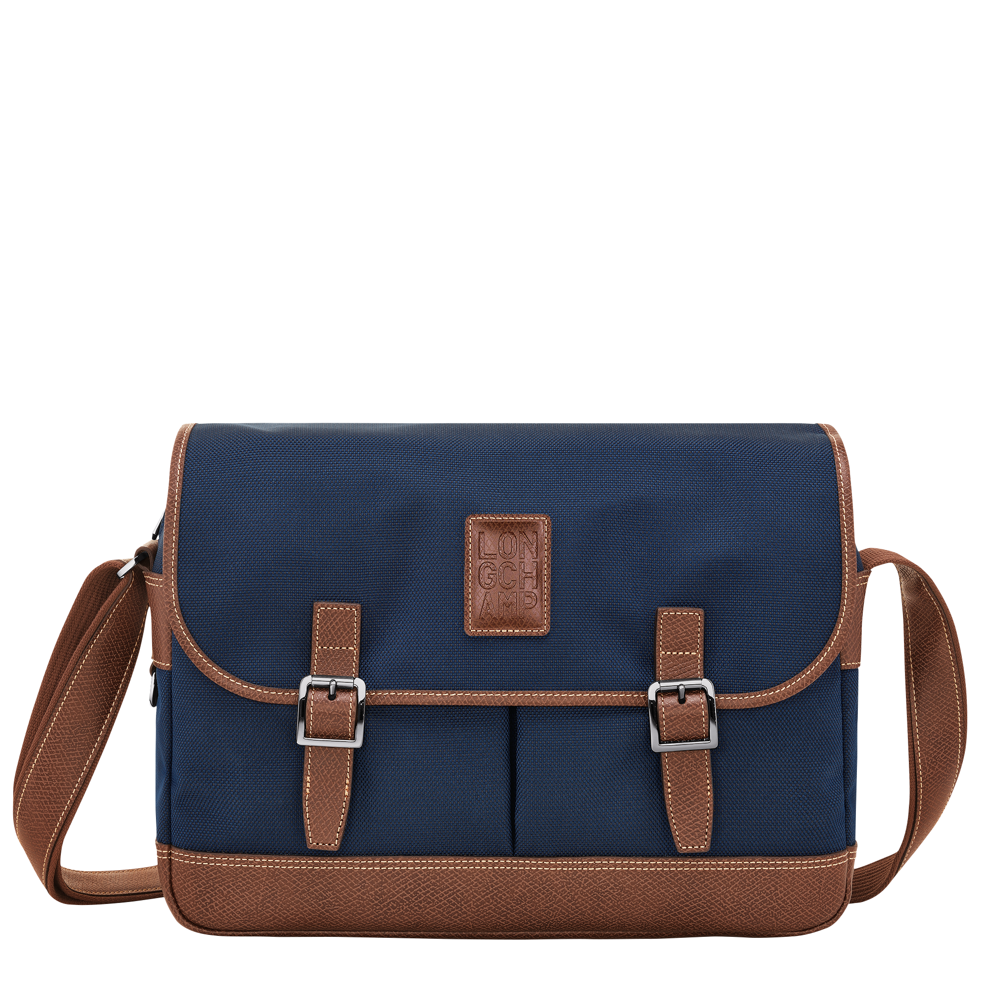 Boxford L Crossbody bag / Blue - Recycled canvas