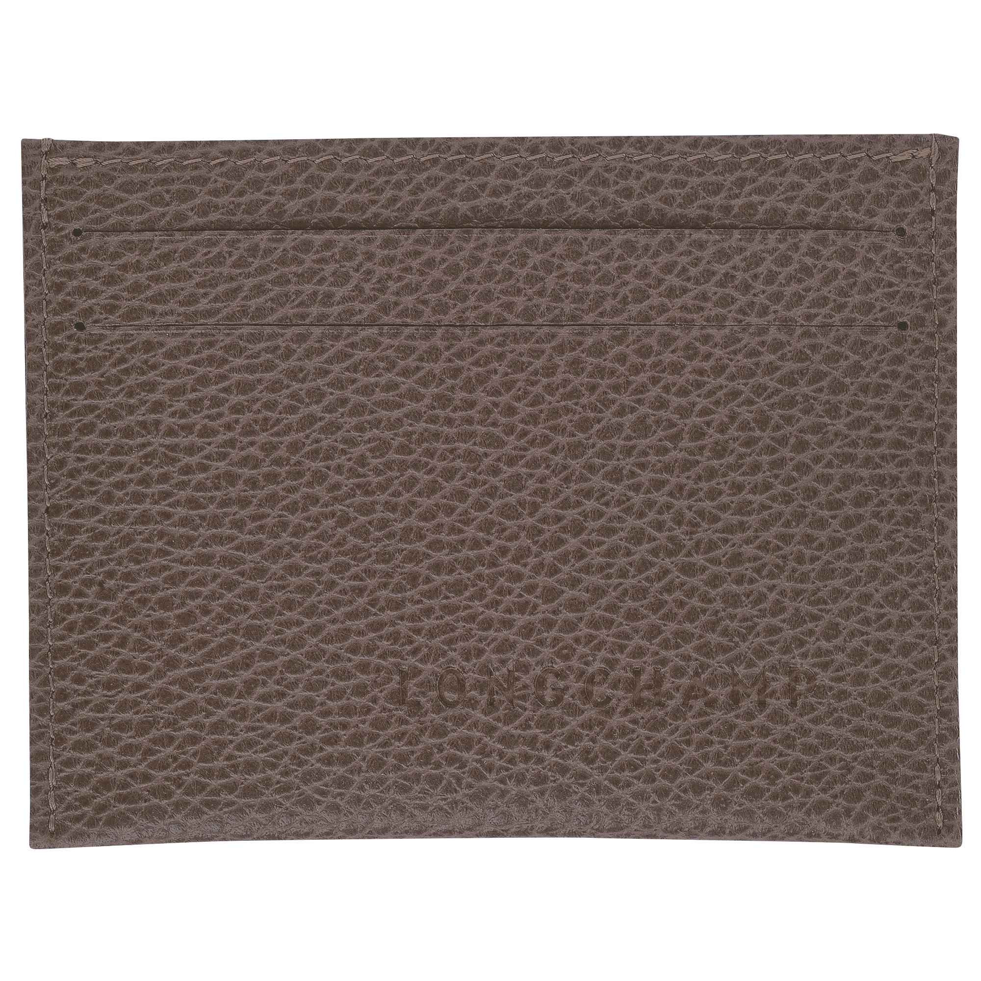 Le Foulonné Card holder / Taupe - Leather