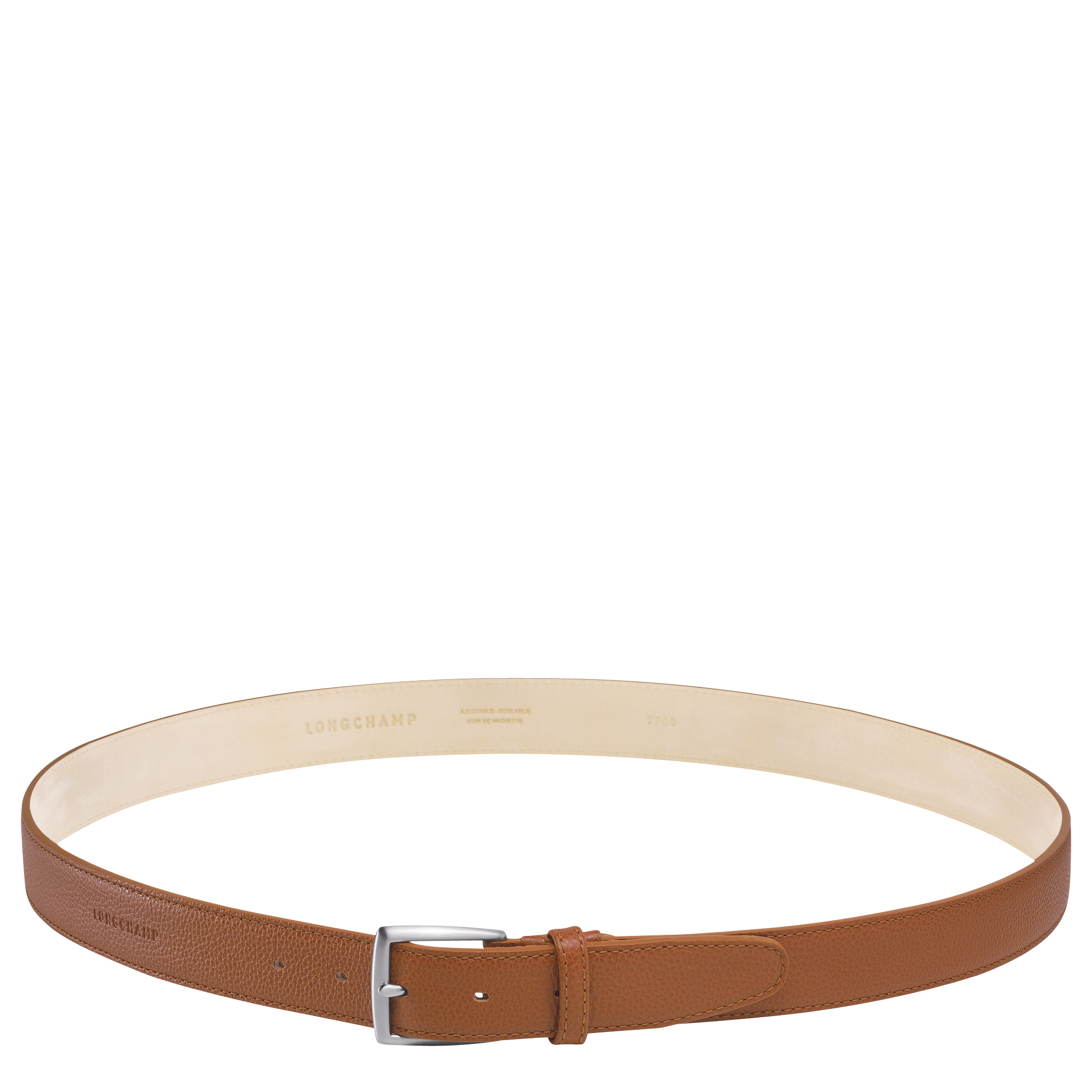 Le Foulonné Men's belt / Caramel - Leather