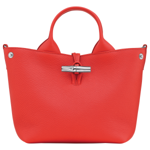 Le Roseau S Handbag / Vermilion - Leather