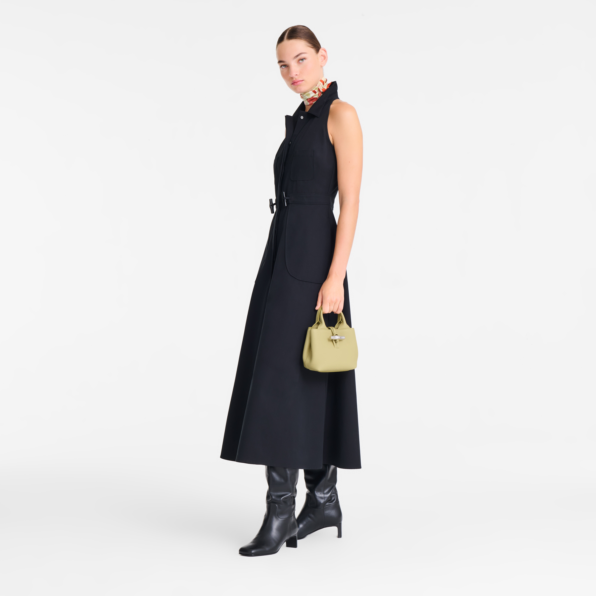 Le Roseau XS Handbag / Vermilion - Leather - Image 43