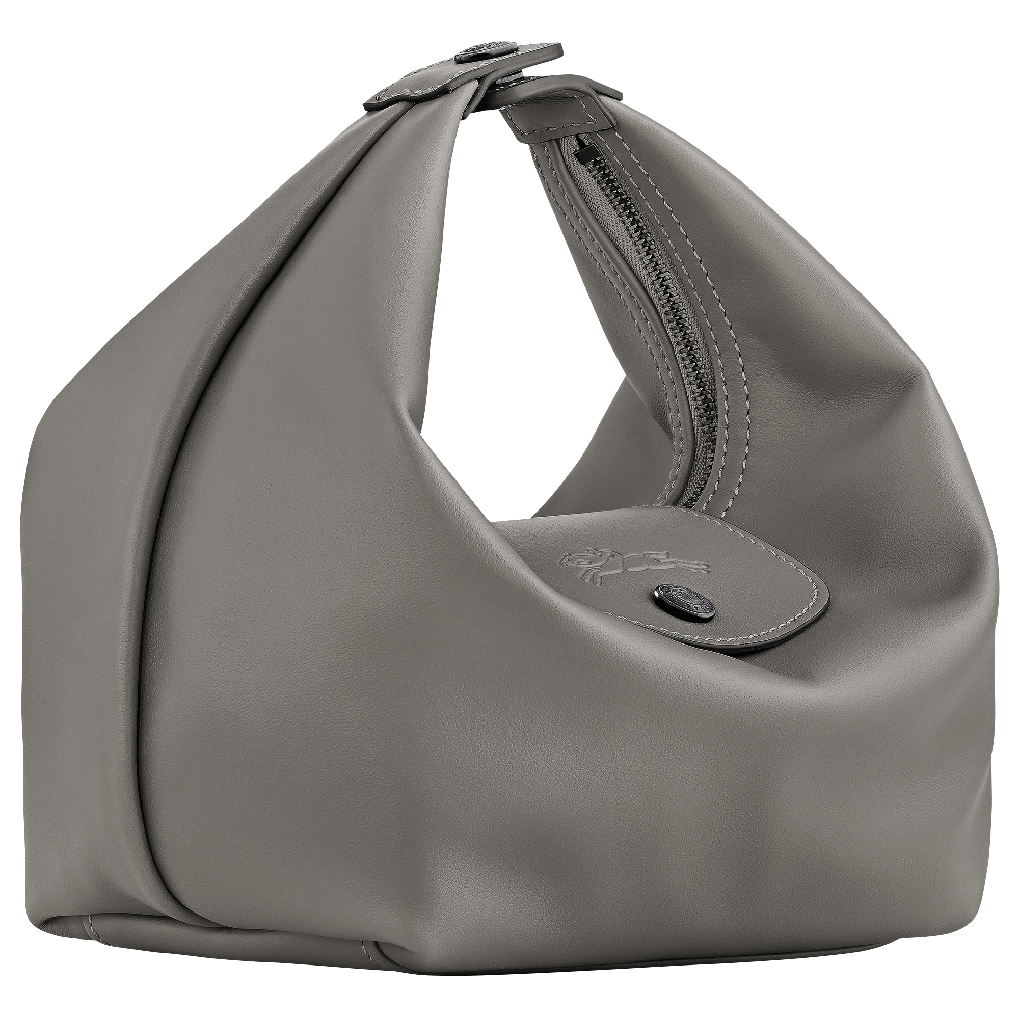 Le Pliage Xtra XS Handbag / Black - Leather - Image 9