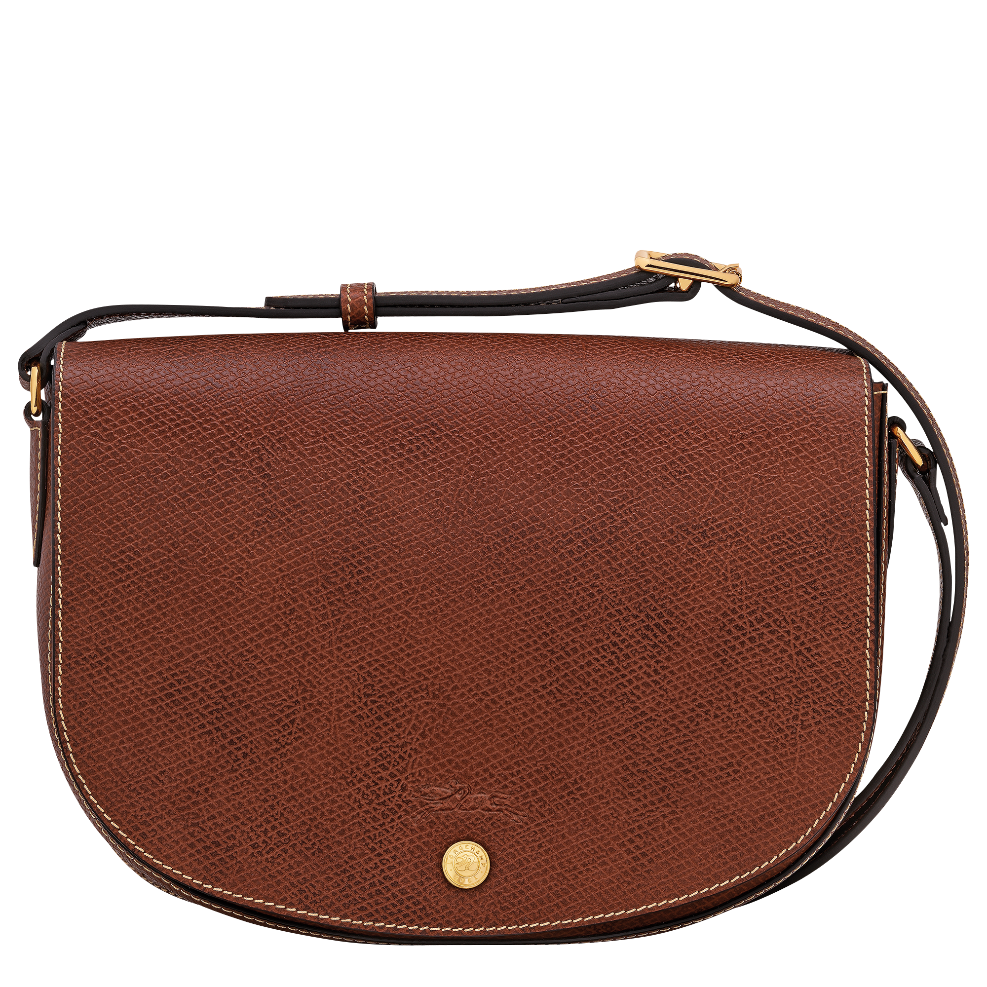 Épure Crossbody bag / Brown - Leather