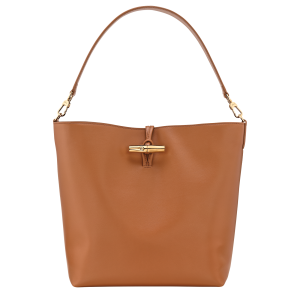 Le Roseau M Hobo bag / Cashew - Leather
