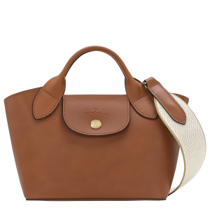 Épure XS Tote bag / Cognac - Leather