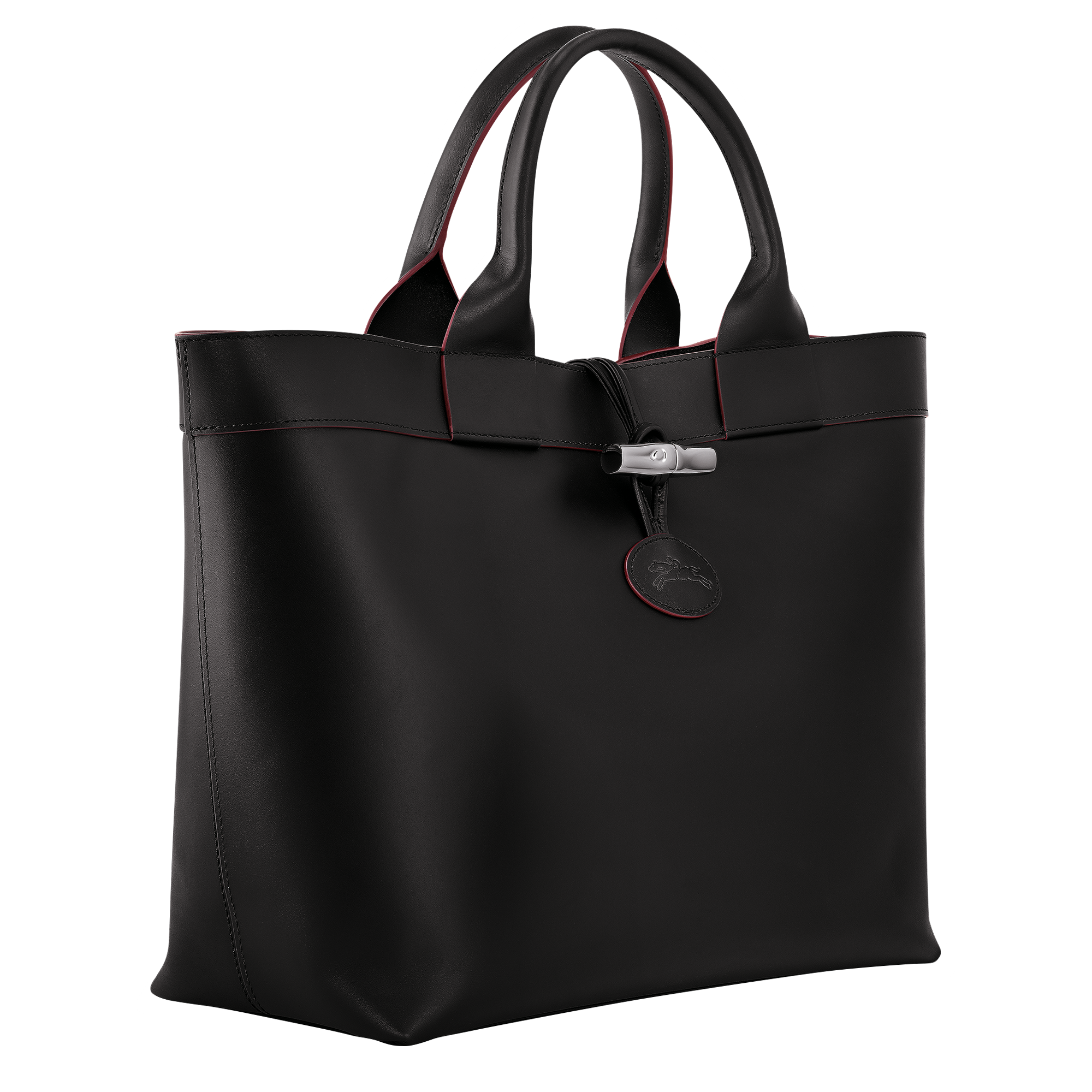 Le Roseau L Tote bag / Red - Leather - Image 9