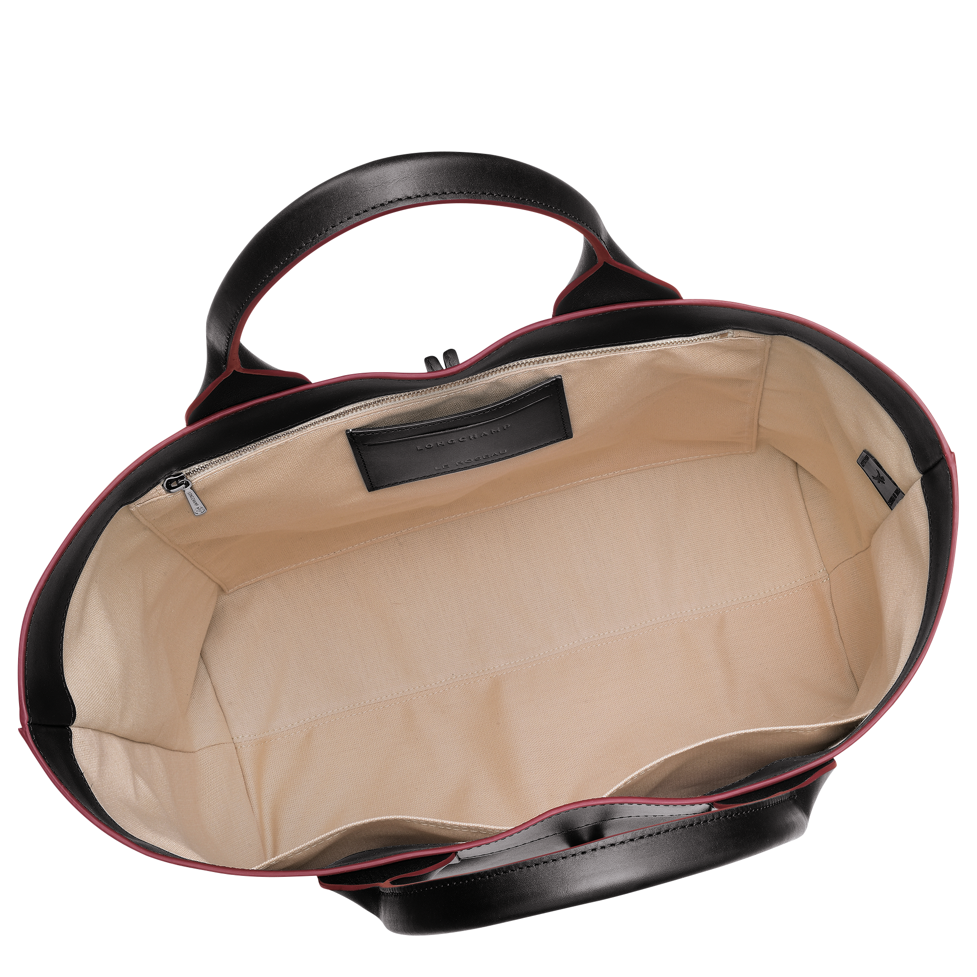 Le Roseau L Tote bag / Red - Leather - Image 11