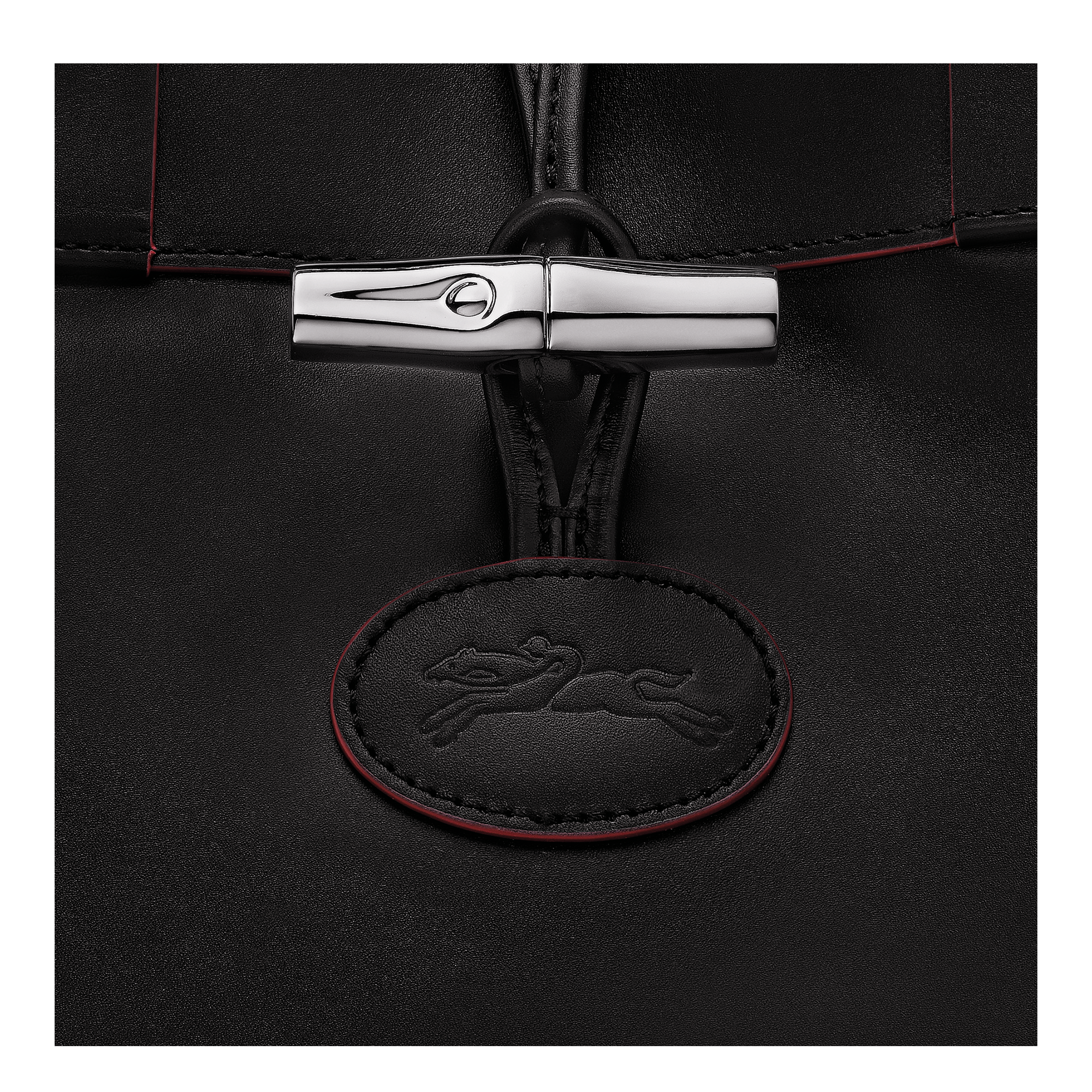 Le Roseau L Tote bag / Red - Leather - Image 12