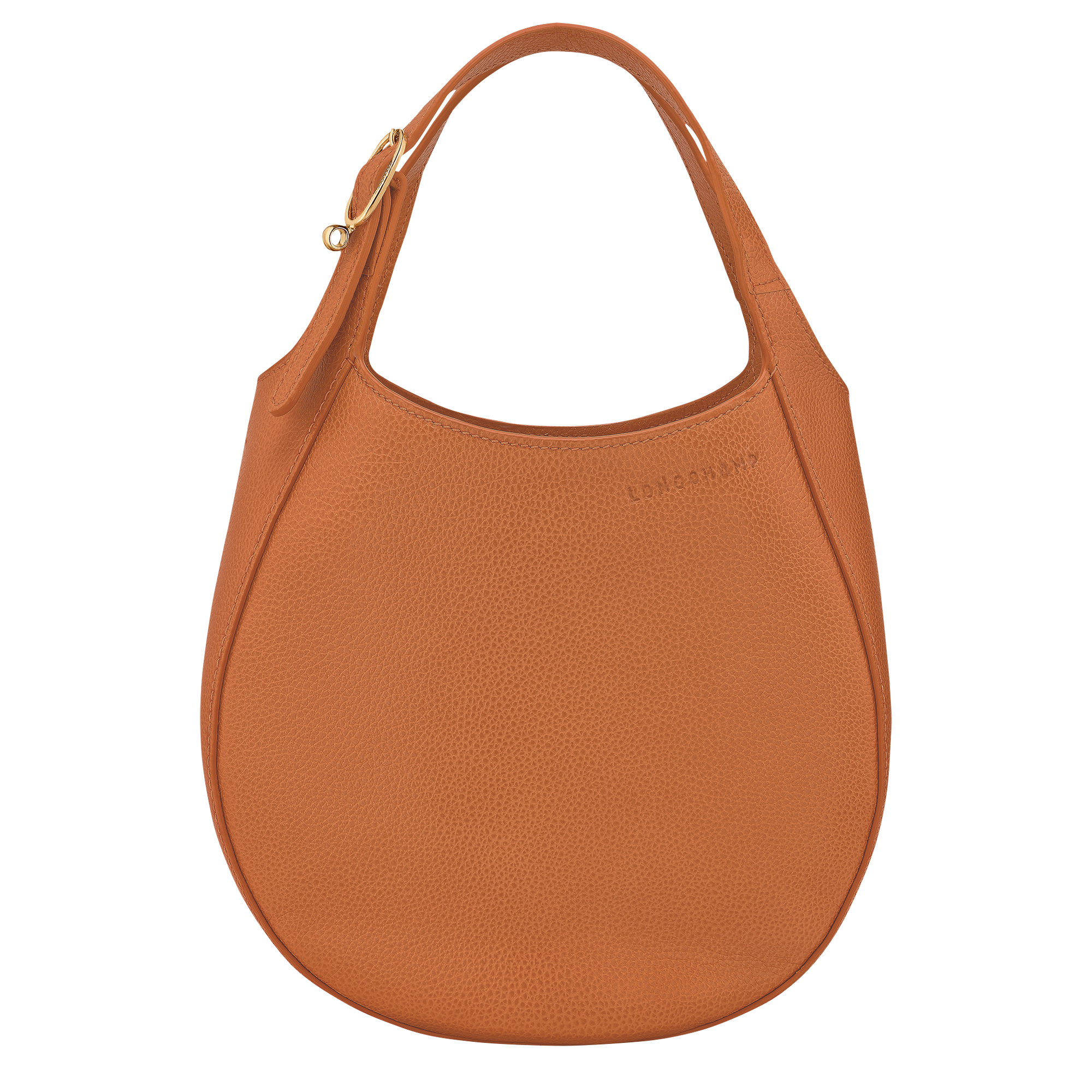 Le Foulonné S Handbag / Amber - Leather