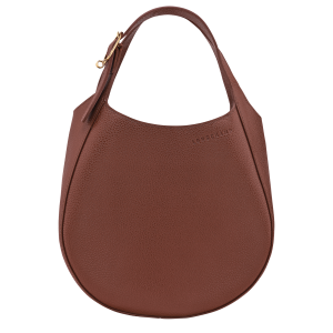 Le Foulonné S Handbag / Coffee - Leather