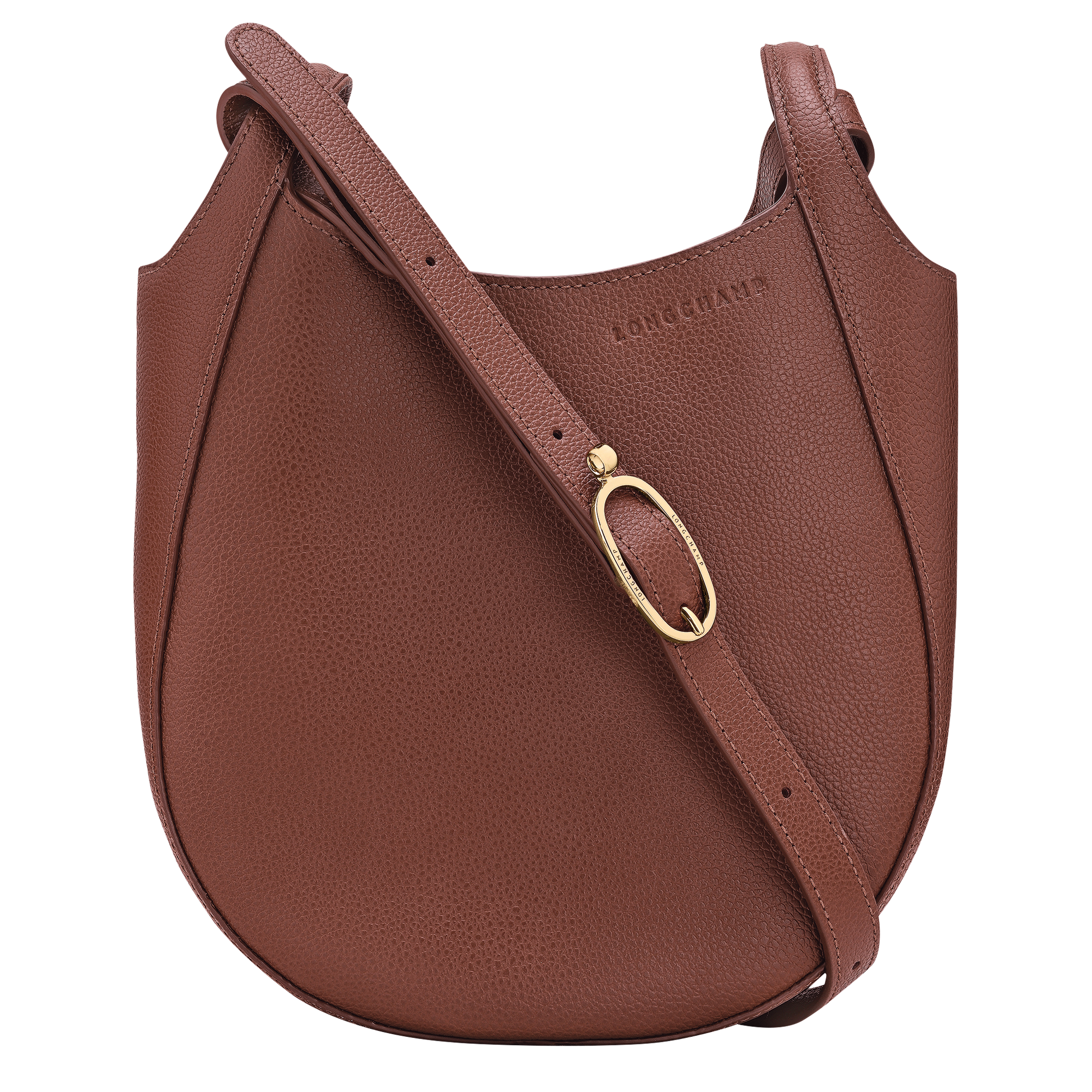 Le Foulonné S Crossbody bag / Coffee - Leather