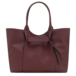 Longchamp 3D Shoulder bag / Burgundy - Leather