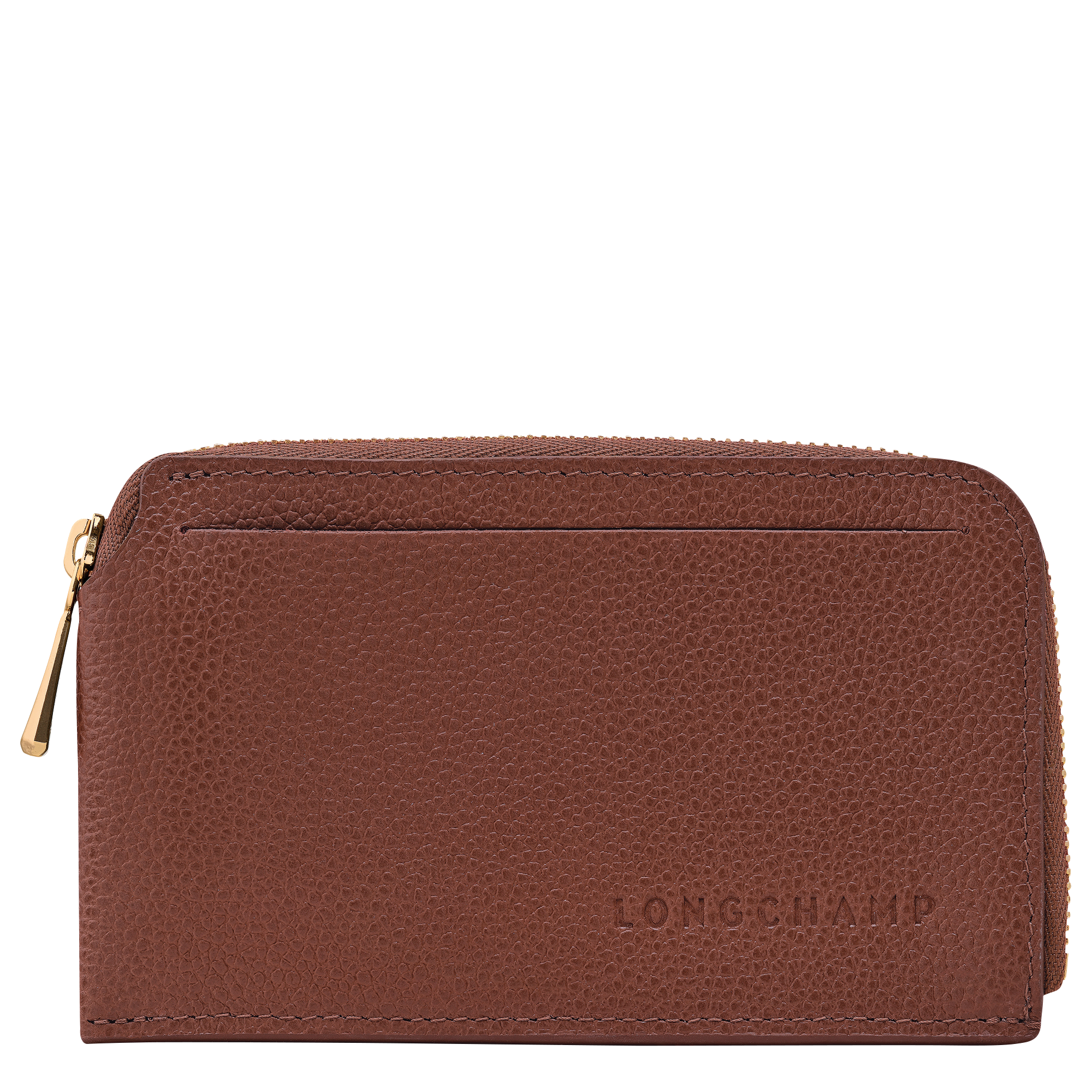 Le Foulonné Card holder / Coffee - Leather