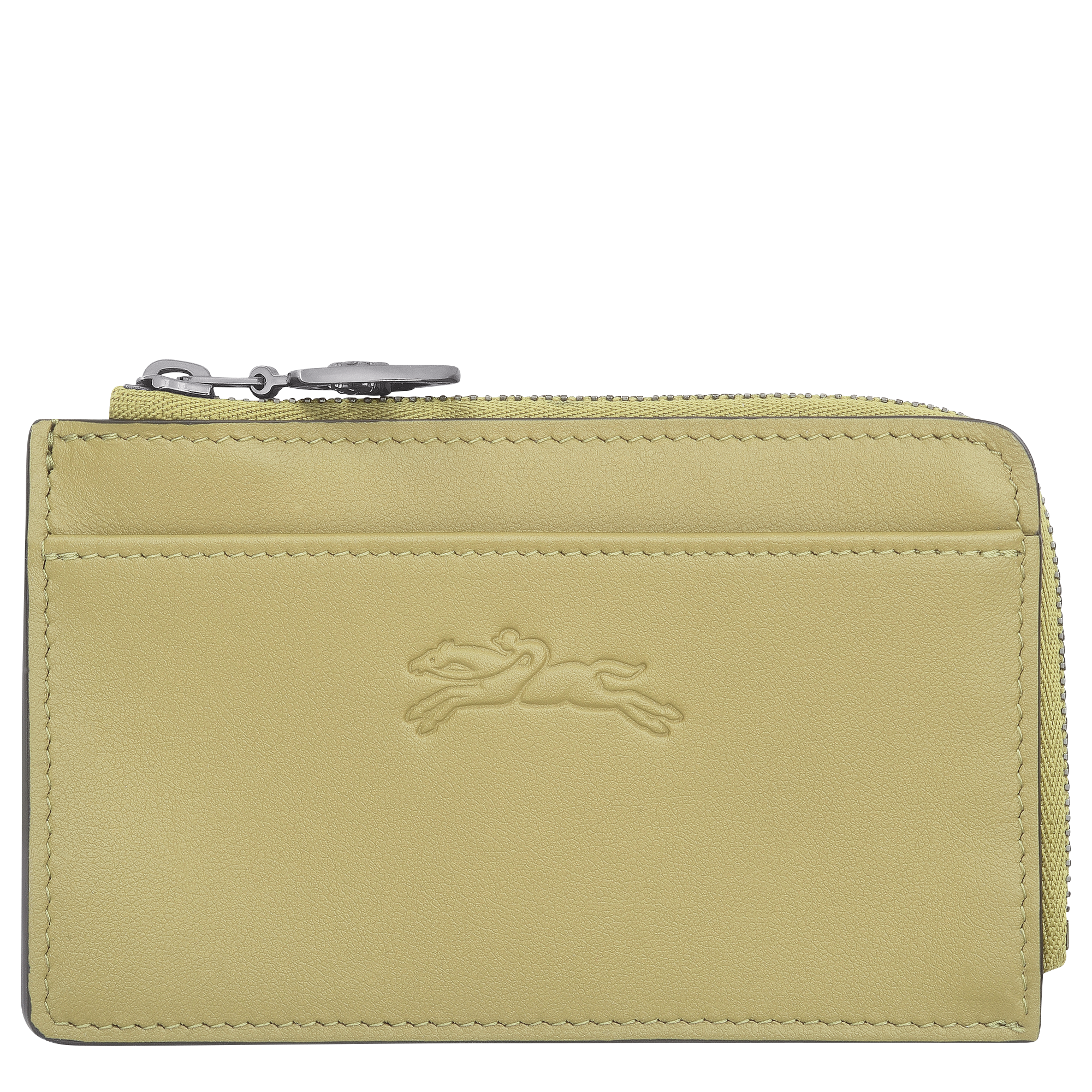 Le Pliage Xtra Card holder / Pistachio - Leather