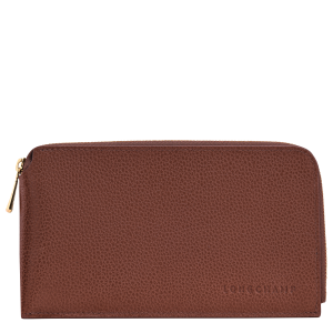 Le Foulonné Pouch / Coffee - Leather