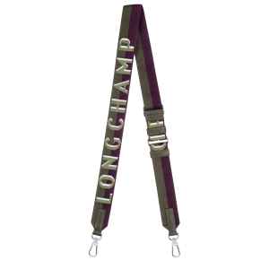 Longchamp Shadow Shoulder strap / Laurel - Canvas