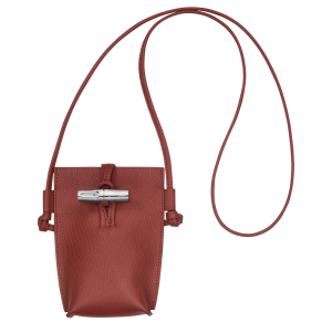 Le Roseau Phone case / Chestnut - Leather