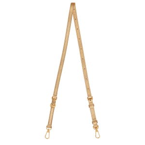 Le Pliage Xtra Shoulder strap / Gold - Leather