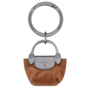 Le Pliage Xtra Key ring / Cognac - Leather