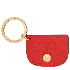 Épure Key ring / Red - Leather