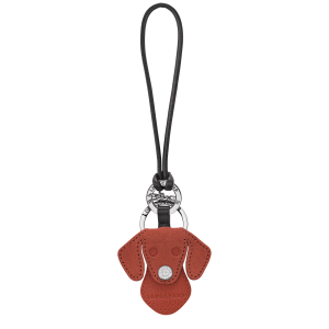 Key ring / Terracotta - Leather