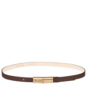 Ladies' belt / Mocha - Leather