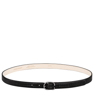 Ladies' belt / Black - Leather