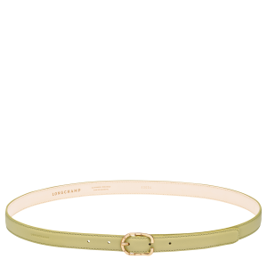 Ladies' belt / Pistachio - Leather