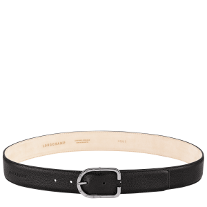 Le Foulonné Ladies' belt / Black - Leather