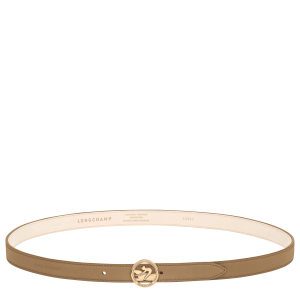 La Médaille Longchamp Ladies' belt / Desert - Leather