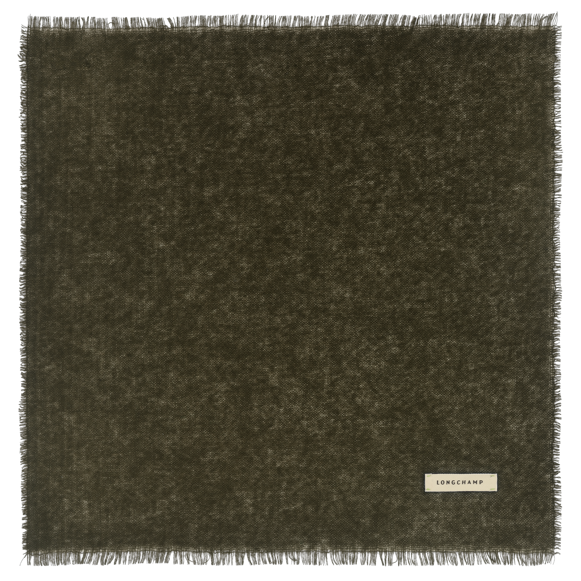 L'Hiver en douceur Stole / Olive - Cashmere