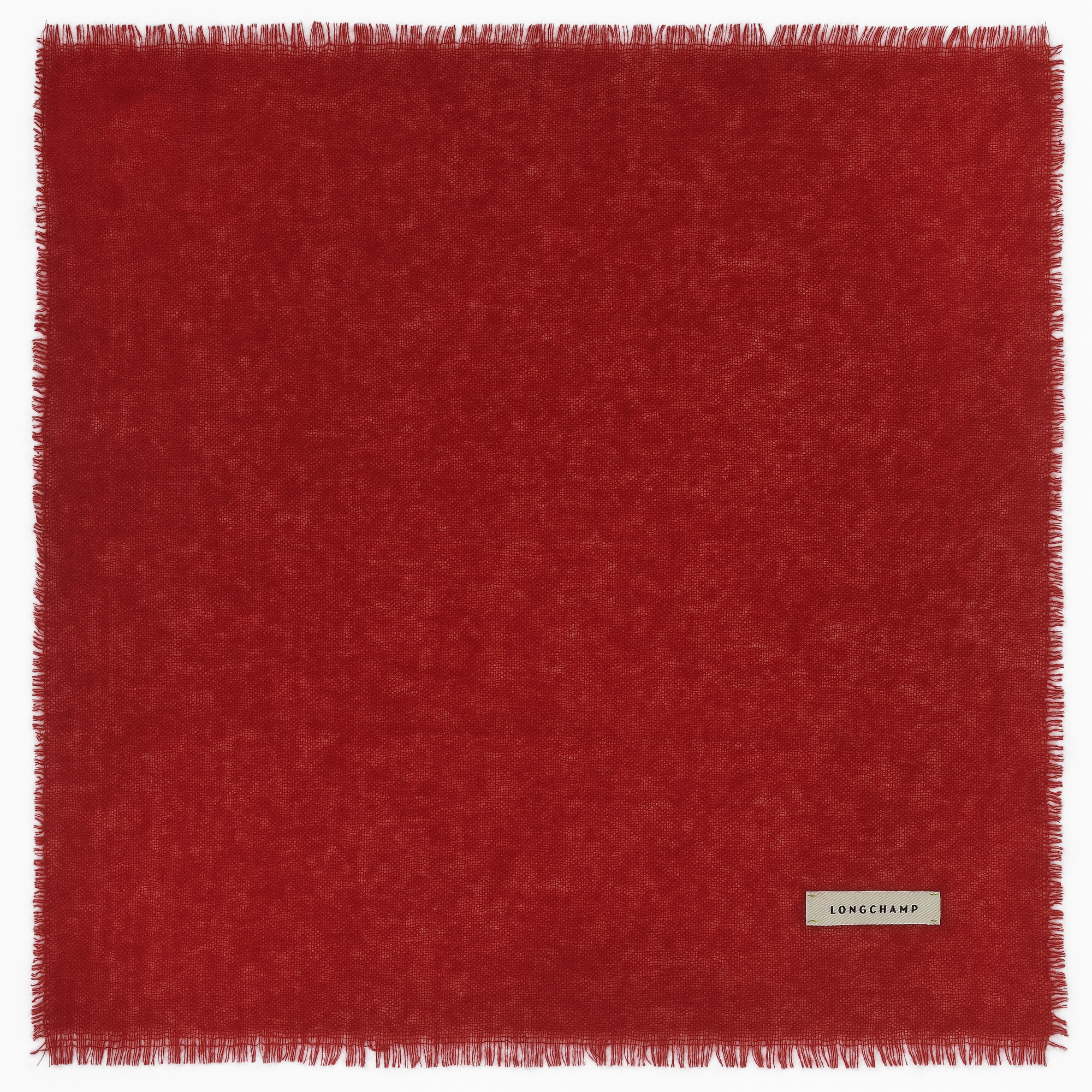 L'Hiver en douceur Stole / Red - Cashmere