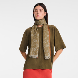 La Cavalcade Longchamp Stole / Artichoke - Modal