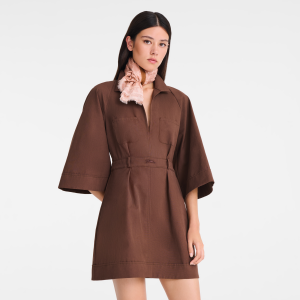 La Cavalcade Longchamp Stole / Pink Tea - Modal