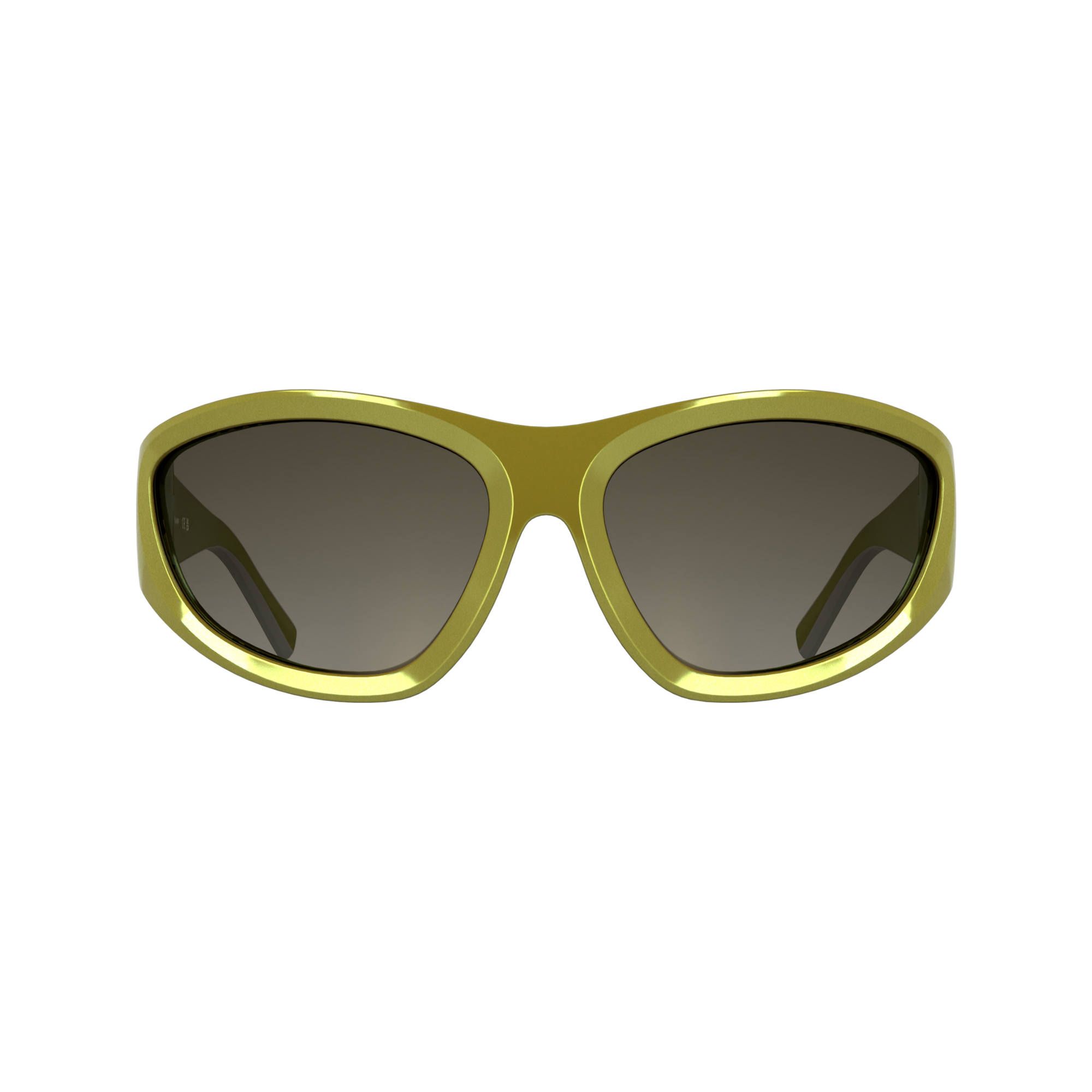 Sunglasses / Metallic yellow - OTHER