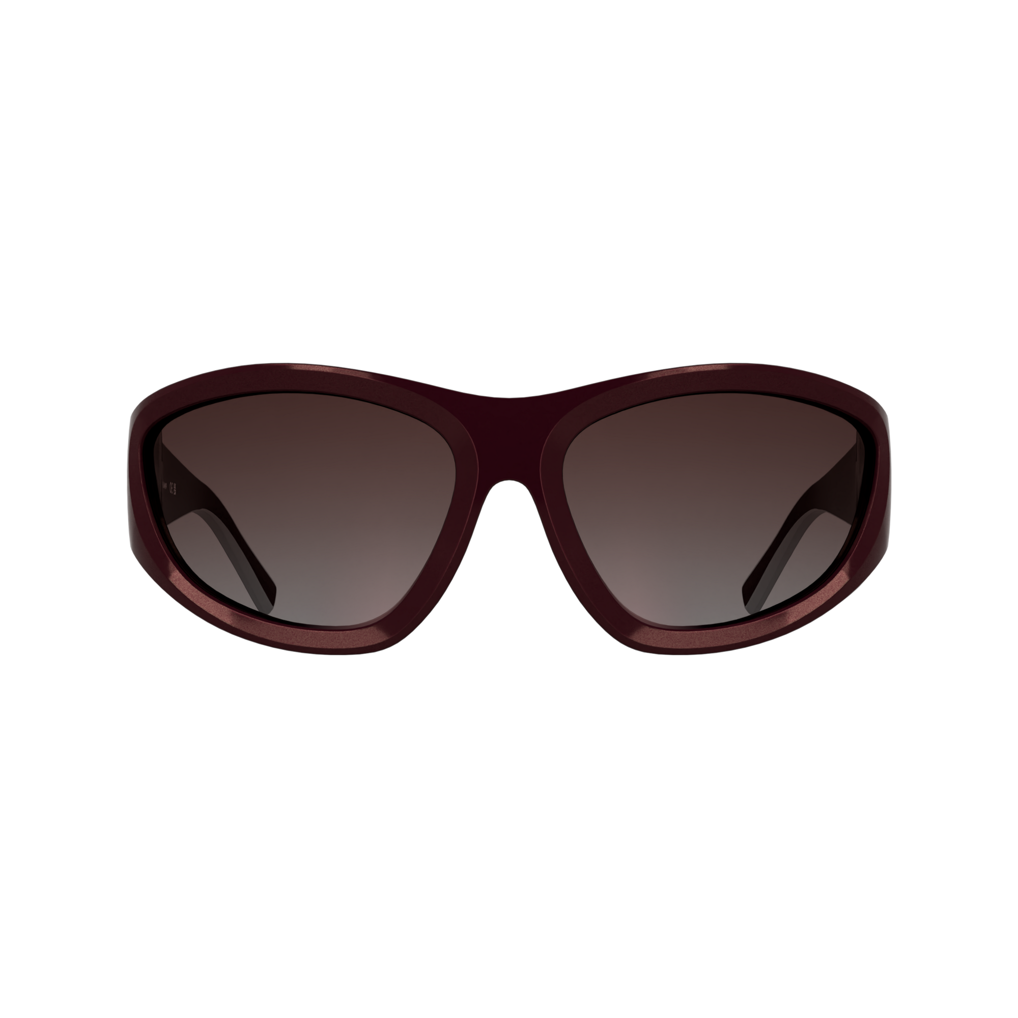 Sunglasses / Burgundy metallic - OTHER