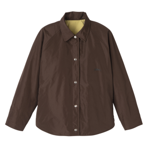 Padded blouson / Mocha/Pistachio - Technical taffeta