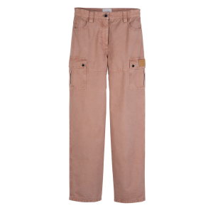 Trousers / Pink Tea - Overdyed cotton