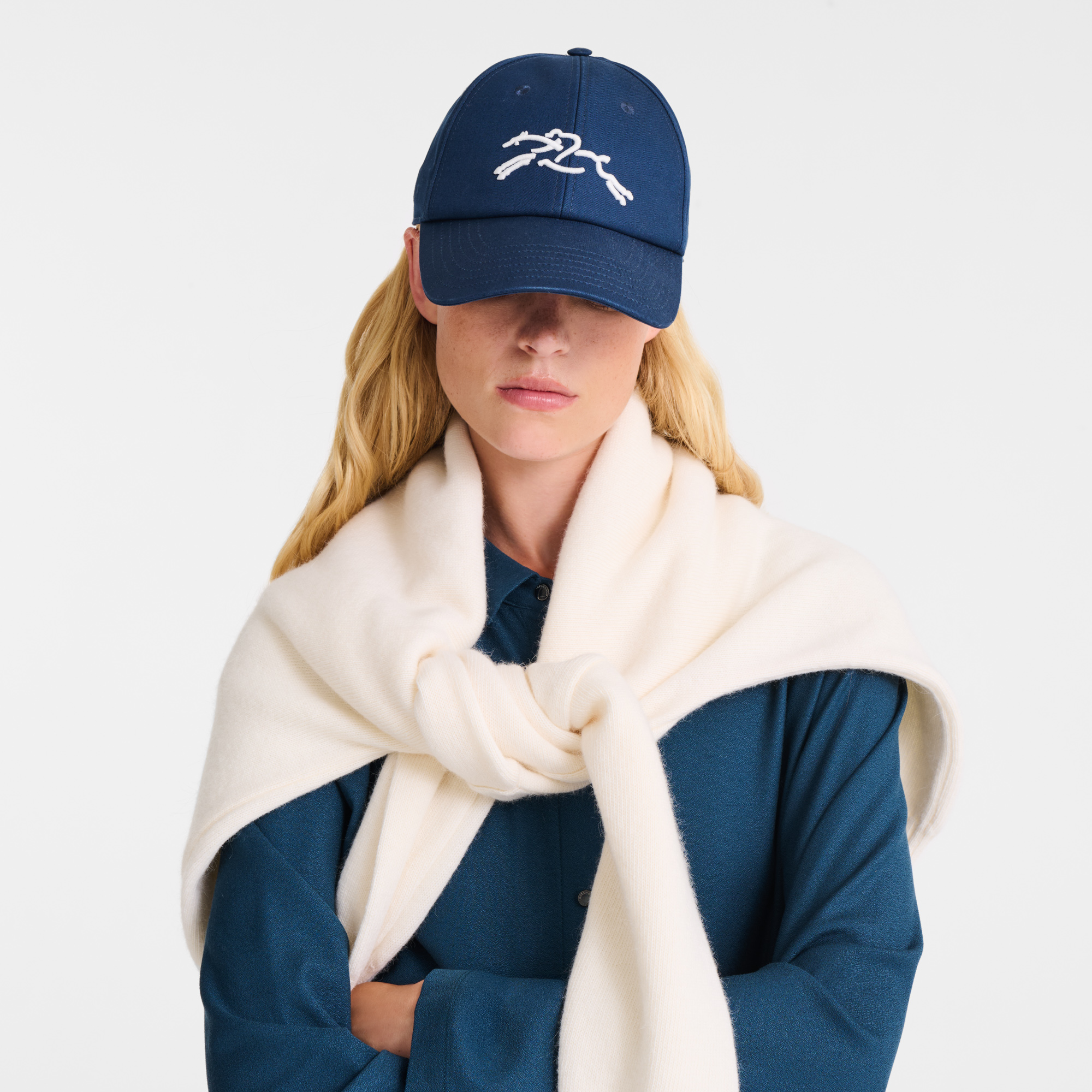 Cap / Ink blue - Cotton