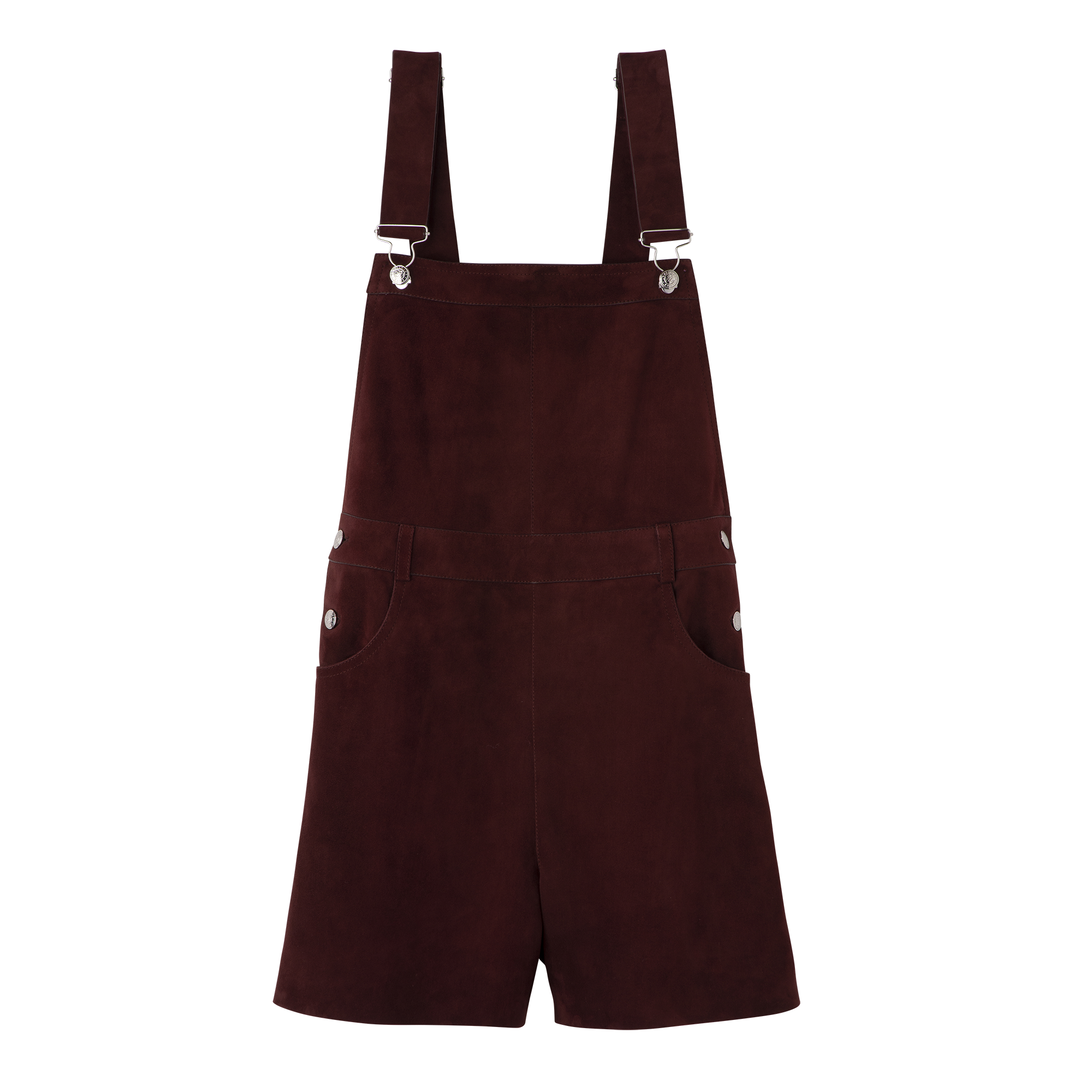 Jumpsuit / Eggplant - Leather