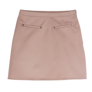 Skirt / Pink Tea - Techno satin